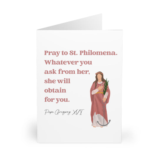 Saint Philomena Cards (Set of 5)