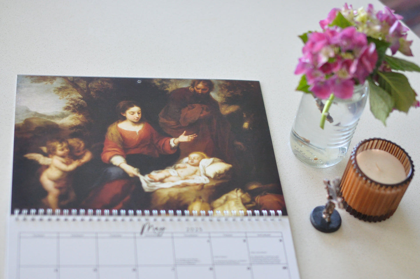 2025 Landscape Calendar – Feasts & Holy Days from the 1962 Latin Missal with Beautiful Religious Paintings